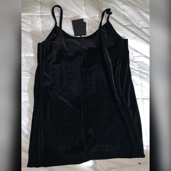 N:philanthropy black velvet dress - size SML - Picture 2 of 5
